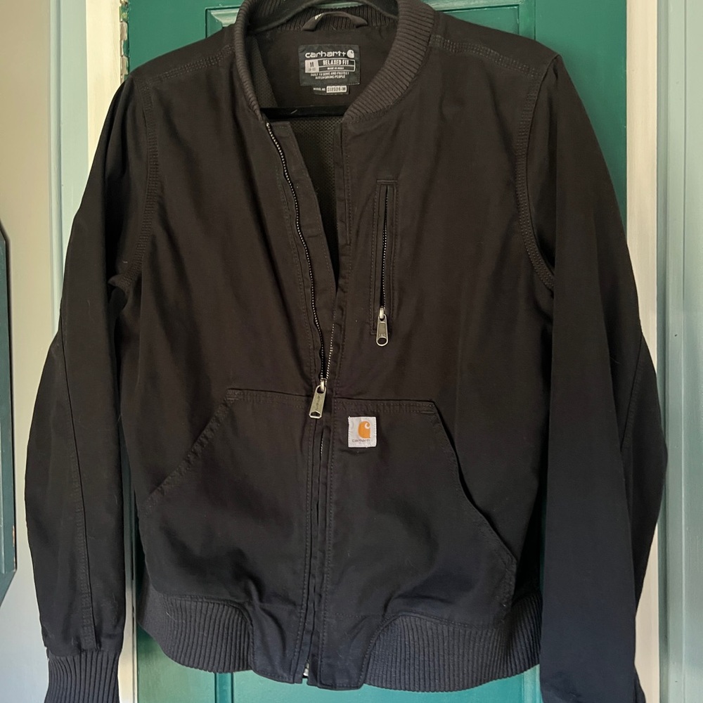 Carhartt Black Bomber Jacket